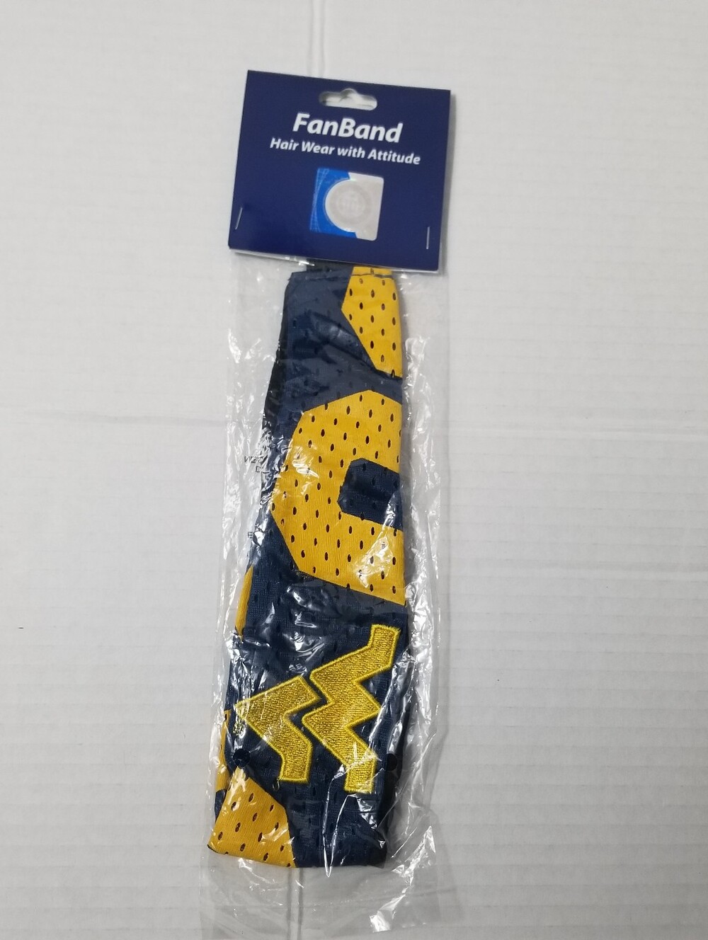 NWT IN PACKAGE LITTLE EARTH PRODUCTIONS WEST VIRGINIA FAN BAND